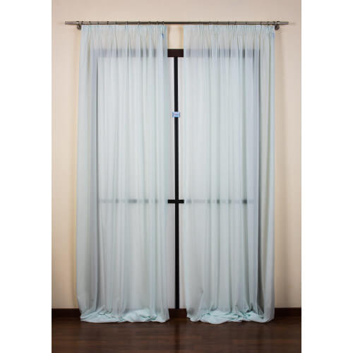 Curtain composed of 2 tent 160x290cm JorgetteC fabric (green)