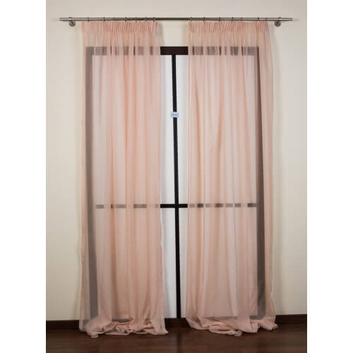 Tenda composta da 2 Teli 160x295cm in Tessuto Alce91 (rosa)