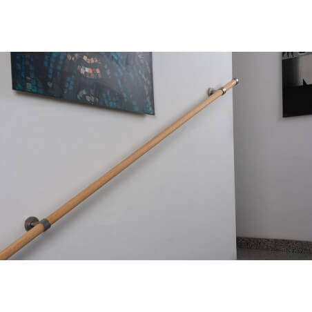 Handrails Ø 28mm in Satin Steel