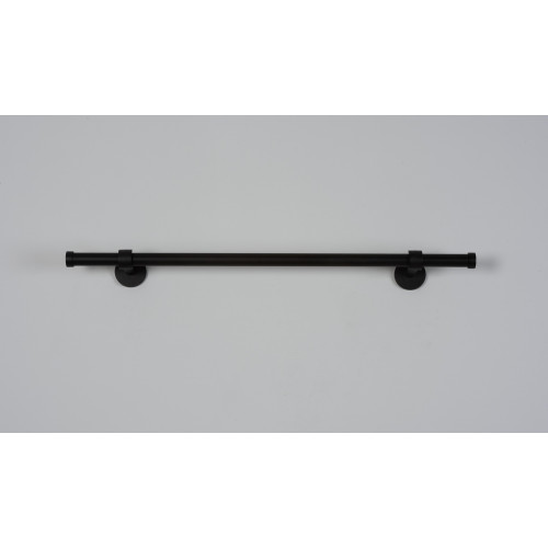 Towel Holders in Black Steel Ø 20mm