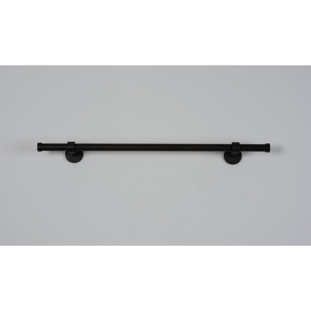 Towel Holders in Black Steel Ø 20mm