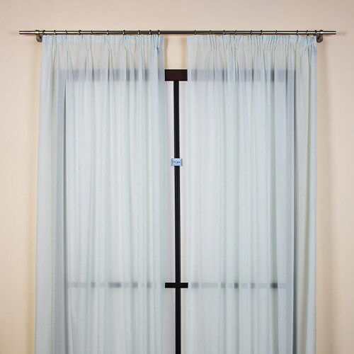 Curtain composed of 2 tent 160x290cm JorgetteC fabric (green)