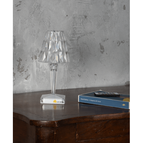 Lampada da Tavolo (Venezia) in Plexiglass a Led