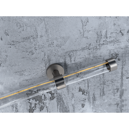 Handlauf aus Plexiglas Ø 28mm mit Led Cob