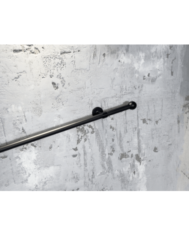 Handrails Ø 20mm in in black Steel