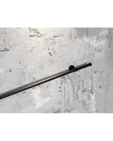 Handrails Ø 20mm in in black Steel