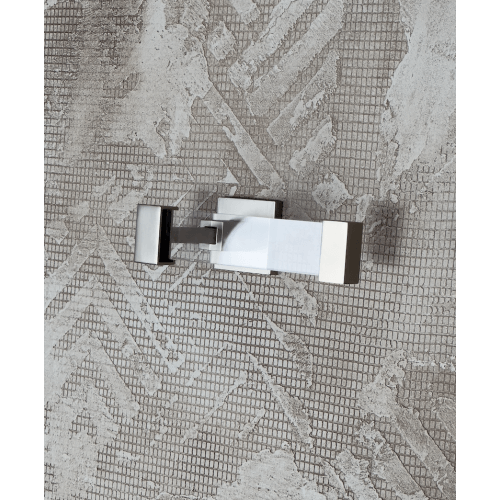 Rechteckiger Toilettenpapierhalter aus Plexiglas 31x11mm