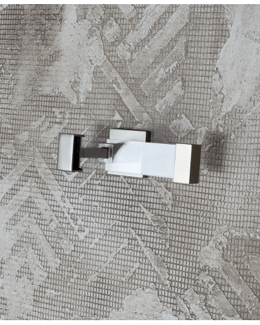 Rechteckiger Toilettenpapierhalter aus Plexiglas 31x11mm
