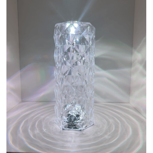 LED Plexiglass Table Lamp