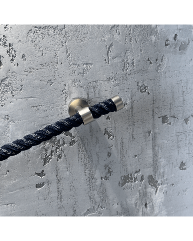 Main courante extérieure en corde Bleu Ø 26 mm