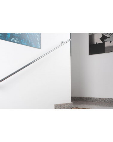 Handrails Ø 20mm in Polished Steel